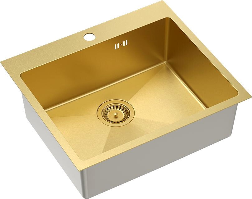 Кухонная мойка Quadron Hb7910Pvdbsg1 - фото