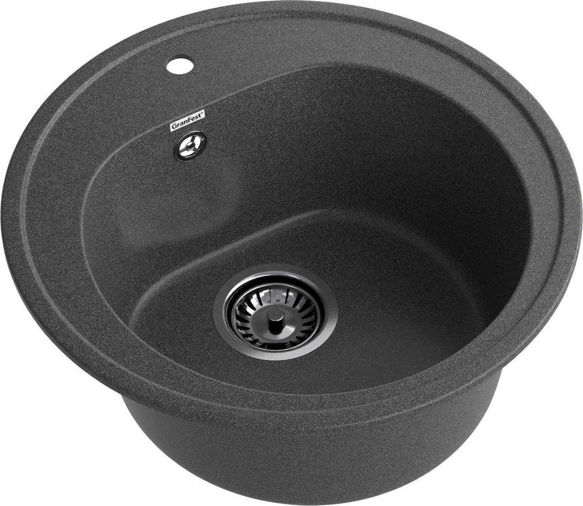 Кухонная мойка GranFest Rondo 510 (графит) - фото2