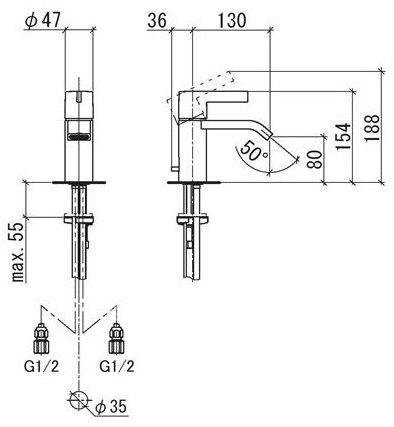 Смеситель Dornbracht Imo 33.500.670.00 - фото2