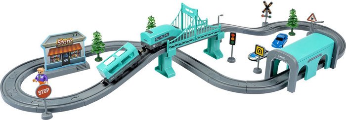 Набор железной дороги Bondibon Город ВВ6076 - фото