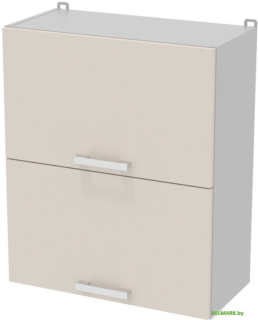 Шкаф навесной Интерлиния Компо ВШ60-720-2дг (персидский жемчуг) - фото