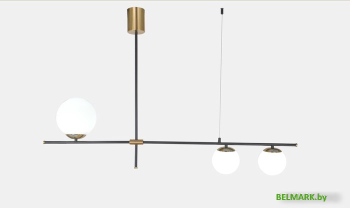 Подвесная люстра Mirastyle SX-20627/3 BK+YB - фото2