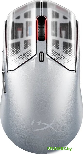 Игровая мышь HyperX Pulsefire Haste 2 S Wireless (серебристый) - фото