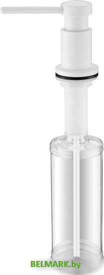 Дозатор для жидкого мыла Paulmark Brevit D005-431(WH) (белый/белый матовый) - фото