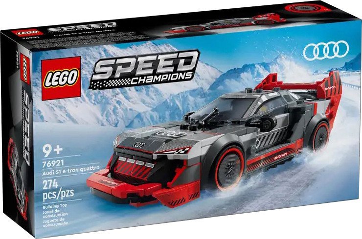 Конструктор LEGO Speed Champions 76921 Гоночный автомобиль Audi S1 e-tron quattro - фото