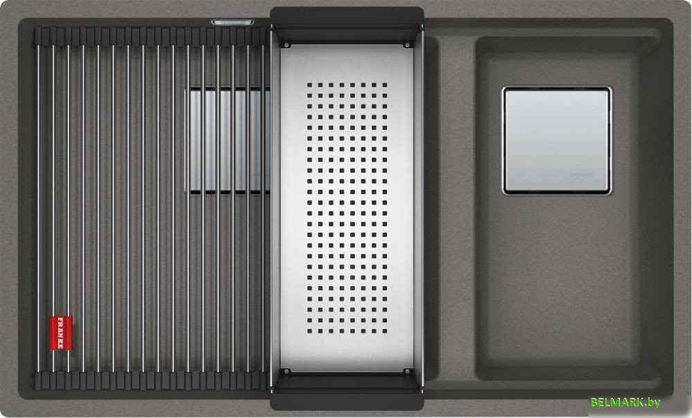 Кухонная мойка Franke Kanon KNG 160-46-21 125.0528.639 (каменно-серый) - фото