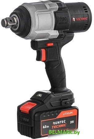 Гайковерт Runtec RT-IW1400T (с 2-мя АКБ, кейс) - фото