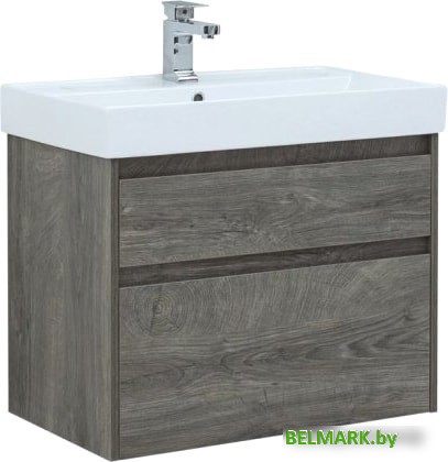 Aquanet Тумба под умывальник Nova Lite 75 00242273 (дуб рошелье) - фото