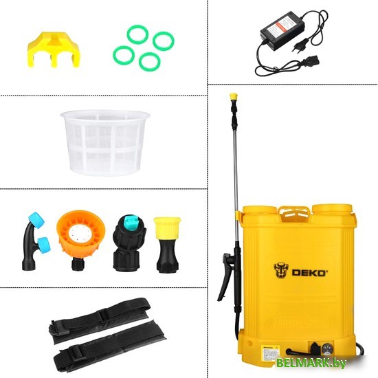 Аккумуляторный опрыскиватель Deko DKSP10 065-0954 16 л - фото