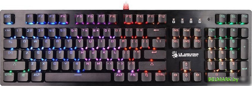 Клавиатура A4Tech Bloody B820R (LK Red) - фото