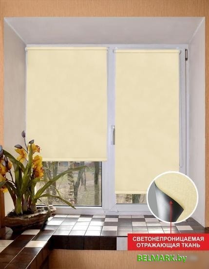 Рулонные шторы Lm Decor Симпл Блэкаут LM 68-03 200x185 - фото2