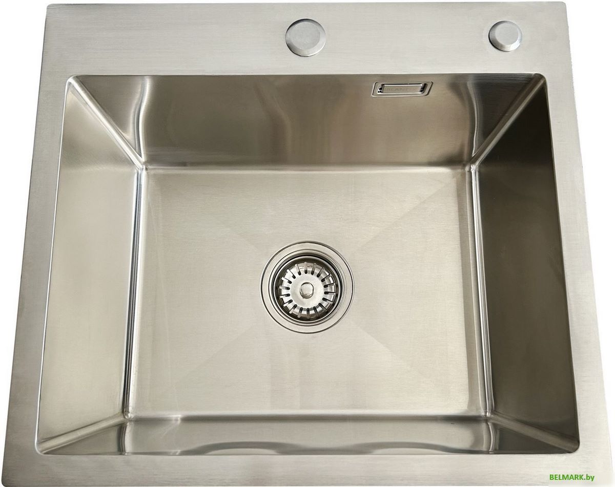 Кухонная мойка Blantek LS-5848S Brushed - фото