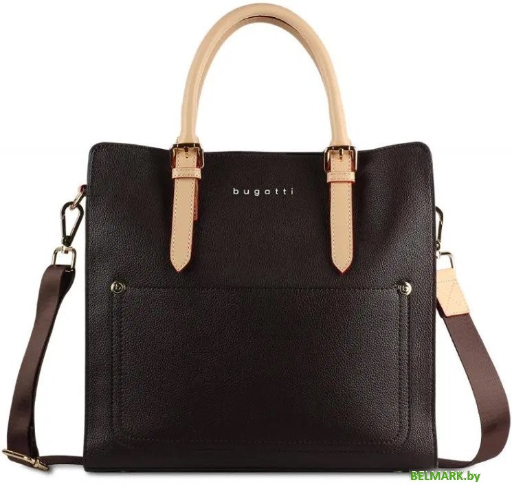 Женская сумка Bugatti Ella 49362102 (темно-коричневый) - фото2