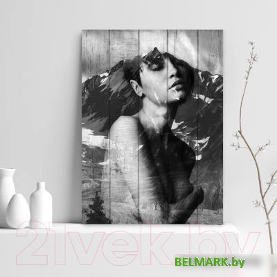 Картина White Wood B112-V-036-055-6.38 55x36 см - фото