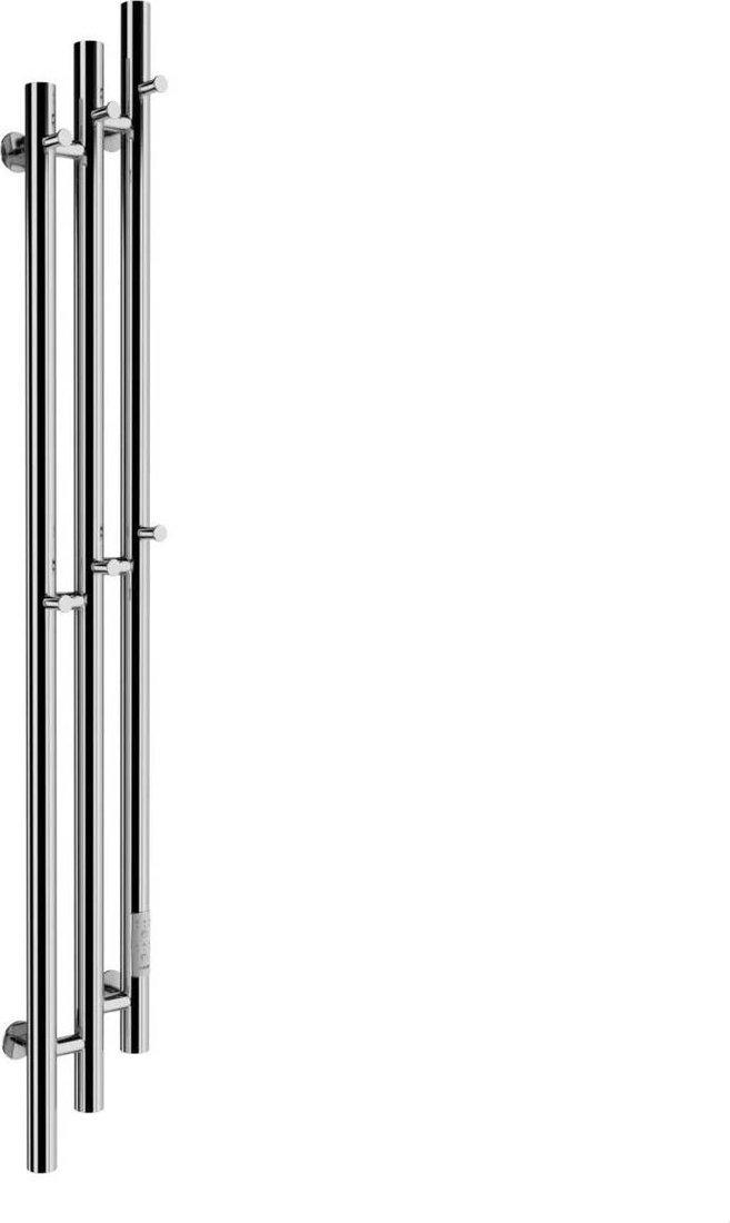 Полотенцесушитель Маргроид Inaro 3 Cascade СНШ 150*6*12 скрытого монтажа, таймер справа - фото
