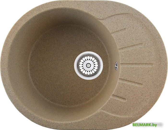 Кухонная мойка Berge BR-5801 (песочный матовый) - фото