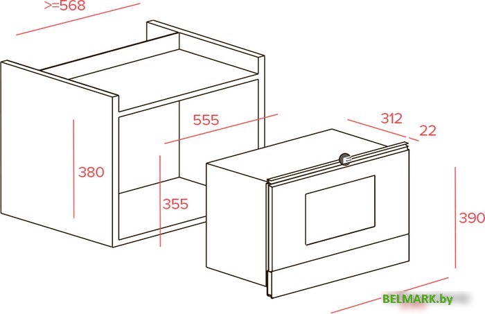 Микроволновая печь TEKA MWR 22 BI AB - фото2