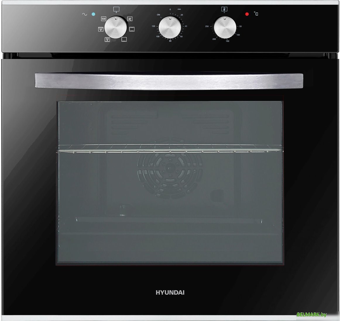 Электрический духовой шкаф Hyundai HEO 6634 IX - фото
