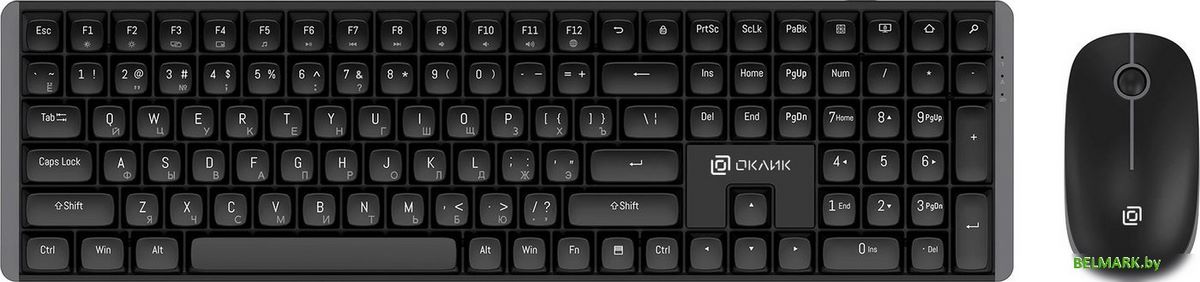 Офисный набор Oklick S315W (черный) - фото