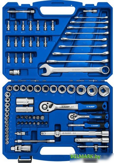 Универсальный набор инструментов Зубр 27635-H82_z01 (82 предмета) - фото