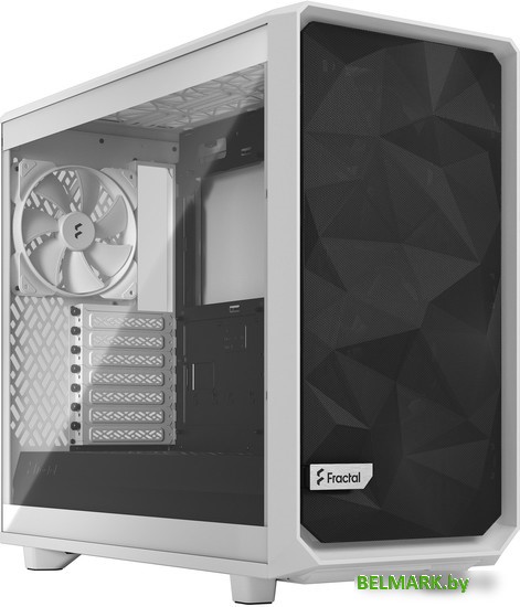 Корпус Fractal Design Meshify 2 Lite White TG Clear FD-C-MEL2A-04 - фото