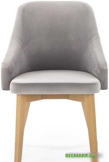 Стул с подлокотниками Halmar Toledo 2 (дуб медовый/solo 265) - фото2