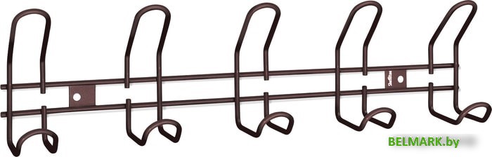 Набор крючков для одежды Sheffilton SHT-WH14-5 971568 (коричневый муар) - фото