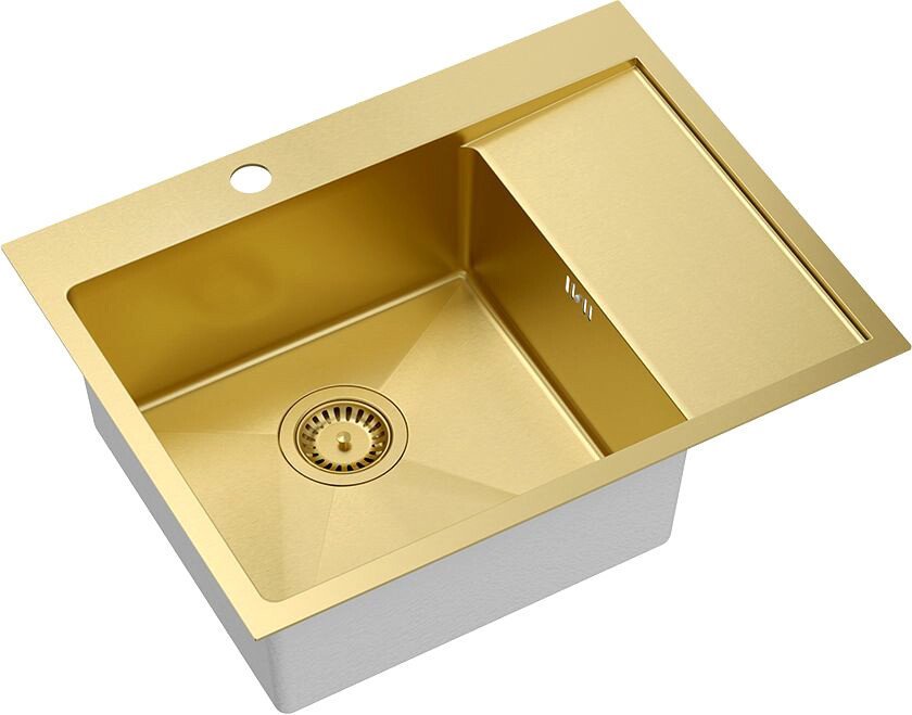 Кухонная мойка Quadron Hb7911Pvdbsg1 - фото