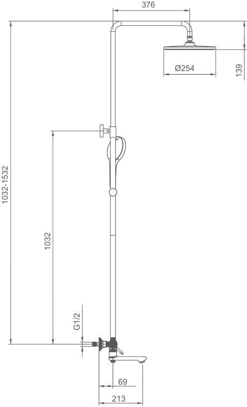 Душевая система Gappo G2409-83 - фото2
