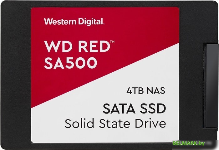 SSD WD Red SA500 NAS 1TB WDS100T1R0A - фото