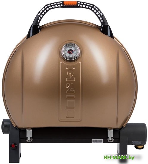 Портативный газовый гриль O-grill 900MT (золотистый) - фото