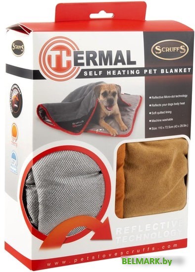 Коврик (подстилка) Scruffs Thermal 820976 (коричневый) - фото