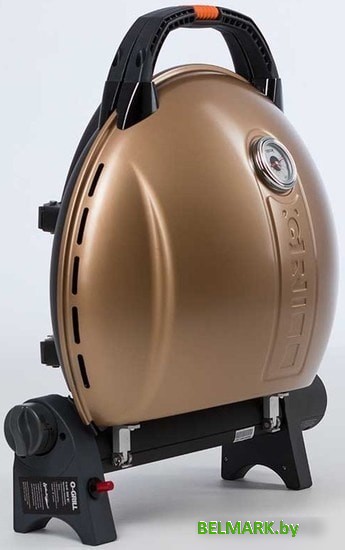 Портативный газовый гриль O-grill 900MT (золотистый) - фото2