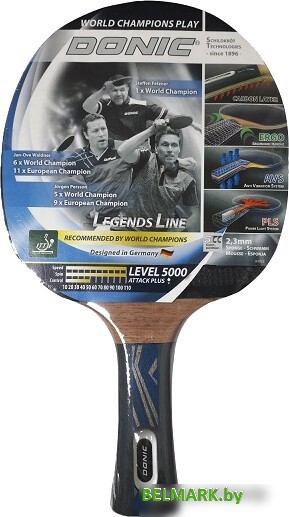 Ракетка для настольного тенниса Donic-Schildkrot Legends 5000 754439 - фото