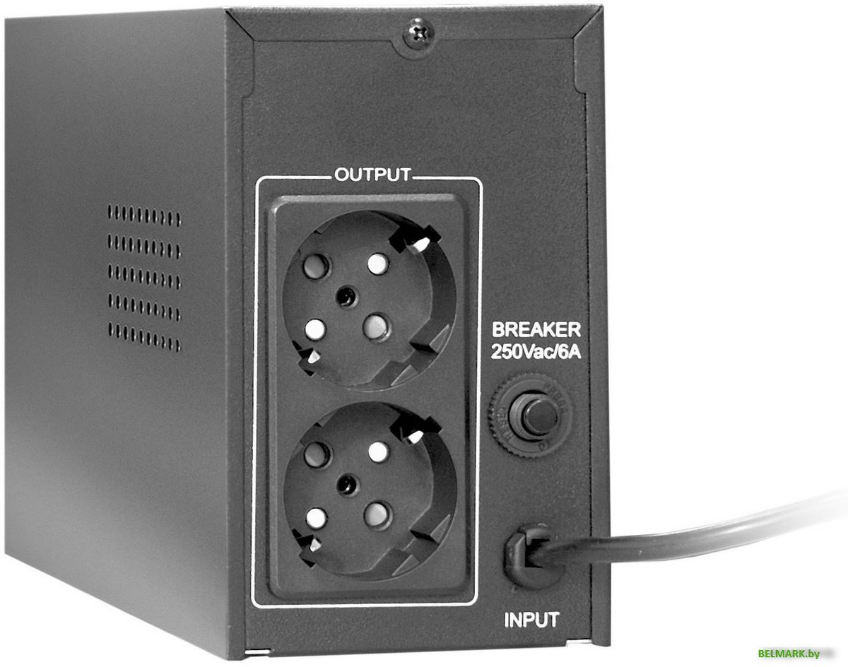 Источник бесперебойного питания ExeGate BNB-600.LED.AVR.EURO EP244543RUS - фото2