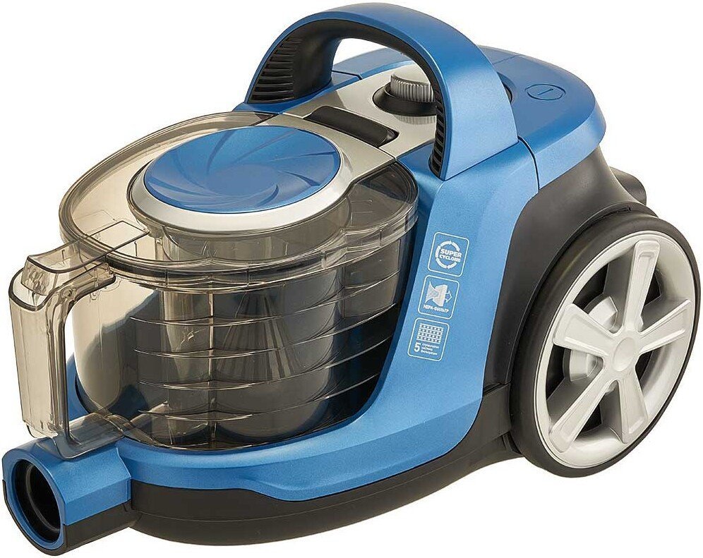 Пылесос Delta DE-3502 (синий) - фото2