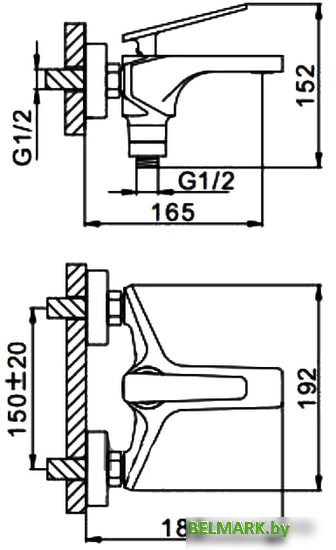 Смеситель FRAP H57 F3257 - фото2
