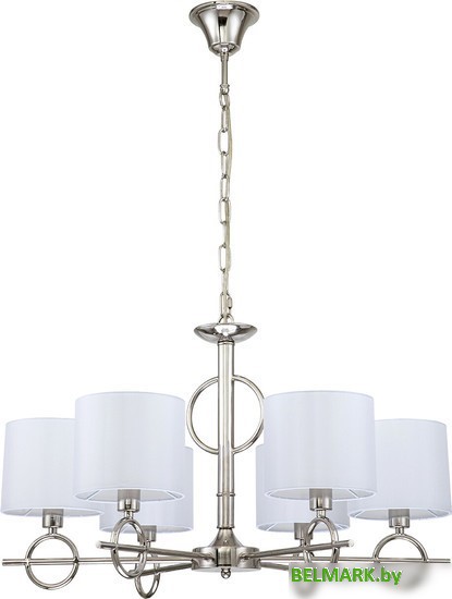 Подвесная люстра Escada Moraine 10167/6PL E14*40W Nickel - фото2