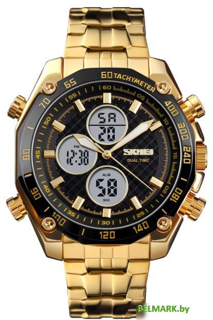 Наручные часы Skmei 1302 (золотистый) - фото
