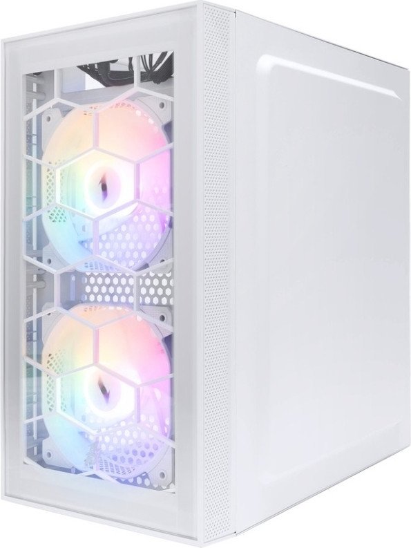 Корпус 1stPlayer FireBase X1-WH-3F1-W - фото2