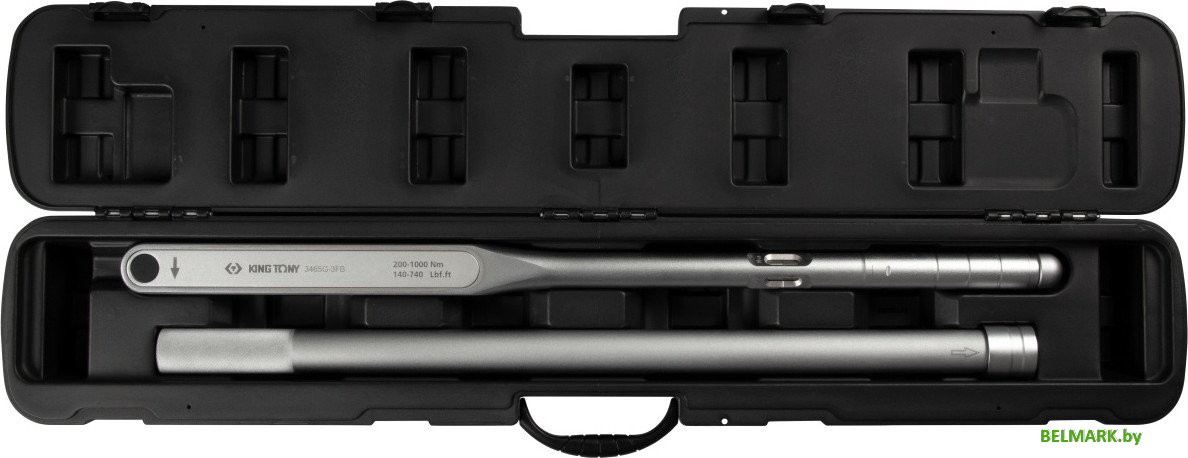 Динамометрический ключ King Tony Aluminium 3465G-3FB - фото2