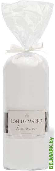 Постельное белье Sofi De MarkO Мармис 180х200х30 ПР-мс-180х200х30бел (белый) - фото2