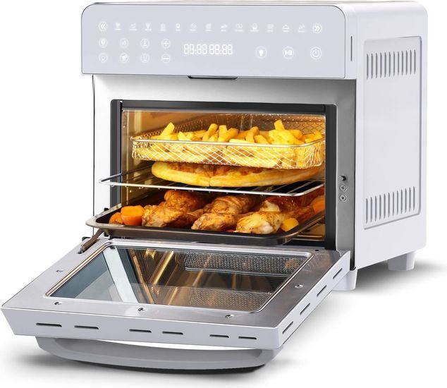 Мини-печь TurboTronic TT-AFO14 (черный/серебристый) - фото2