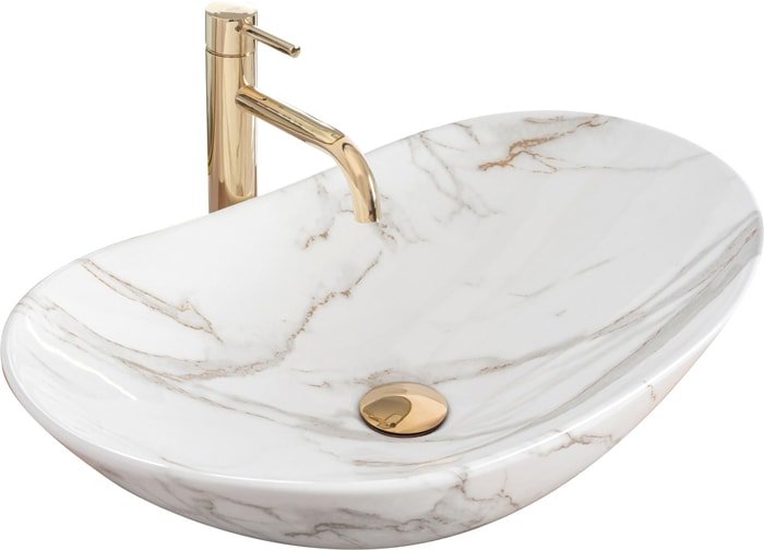 Умывальник Rea Royal (камень aiax) - фото