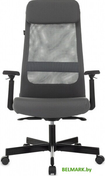 Офисное кресло Бюрократ T-995 (серый TW-01, сетка/ткань) - фото2