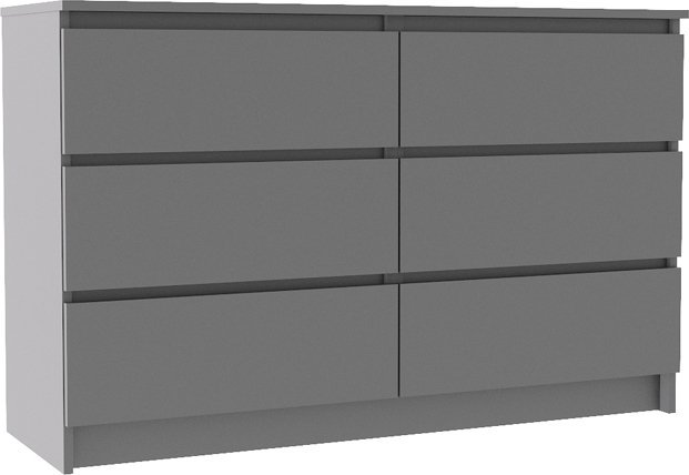 Комод ДСВ Мори МК 1200.6 (графит) - фото