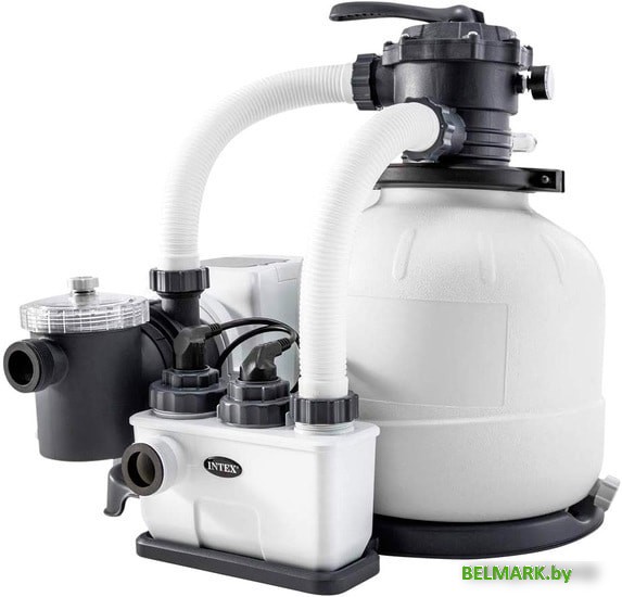 Аксессуары для бассейнов Intex Хлоргенератор с песочным фильтр-насосом 6000л/ч 26676 - фото