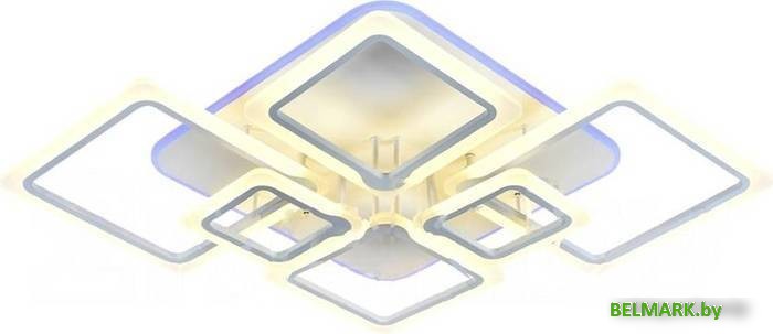 Припотолочная люстра Mirastyle Диод CF-16070/4+2 WH ML - фото