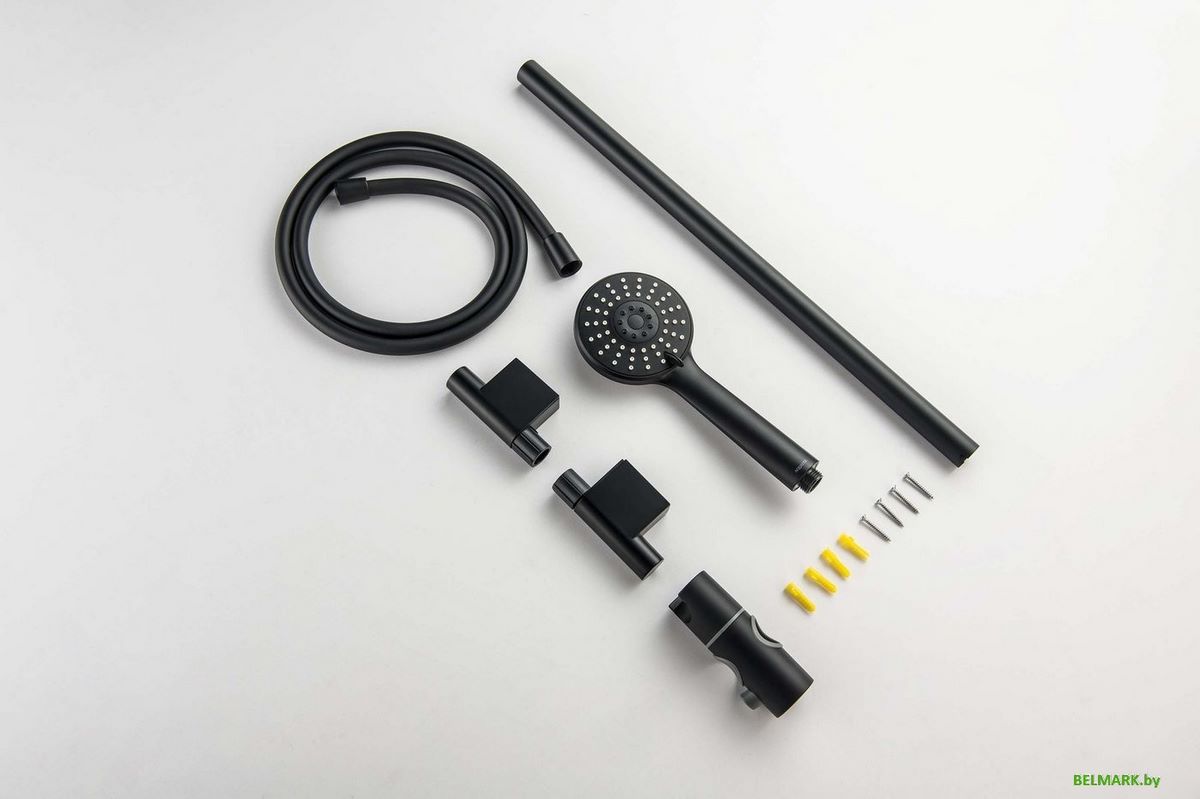 Душевой гарнитур Aquatek Бетта AQ2017MB (черный матовый) - фото2