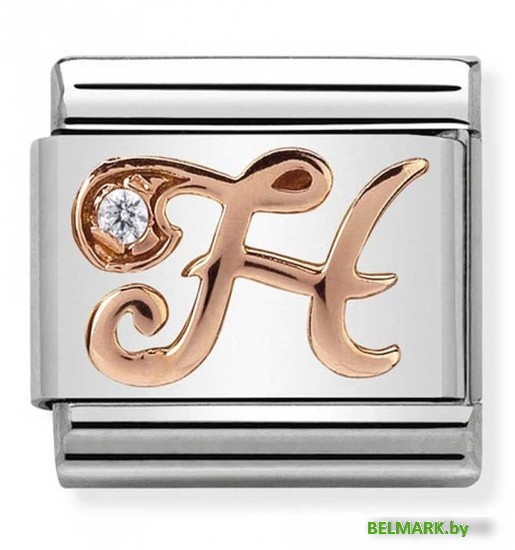 Звено для браслета NominatioN Буква H 430310/08 - фото